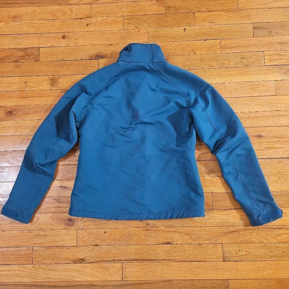 Ibex Softshell Full Zip Jacket Peak Climawool Log… - image 3